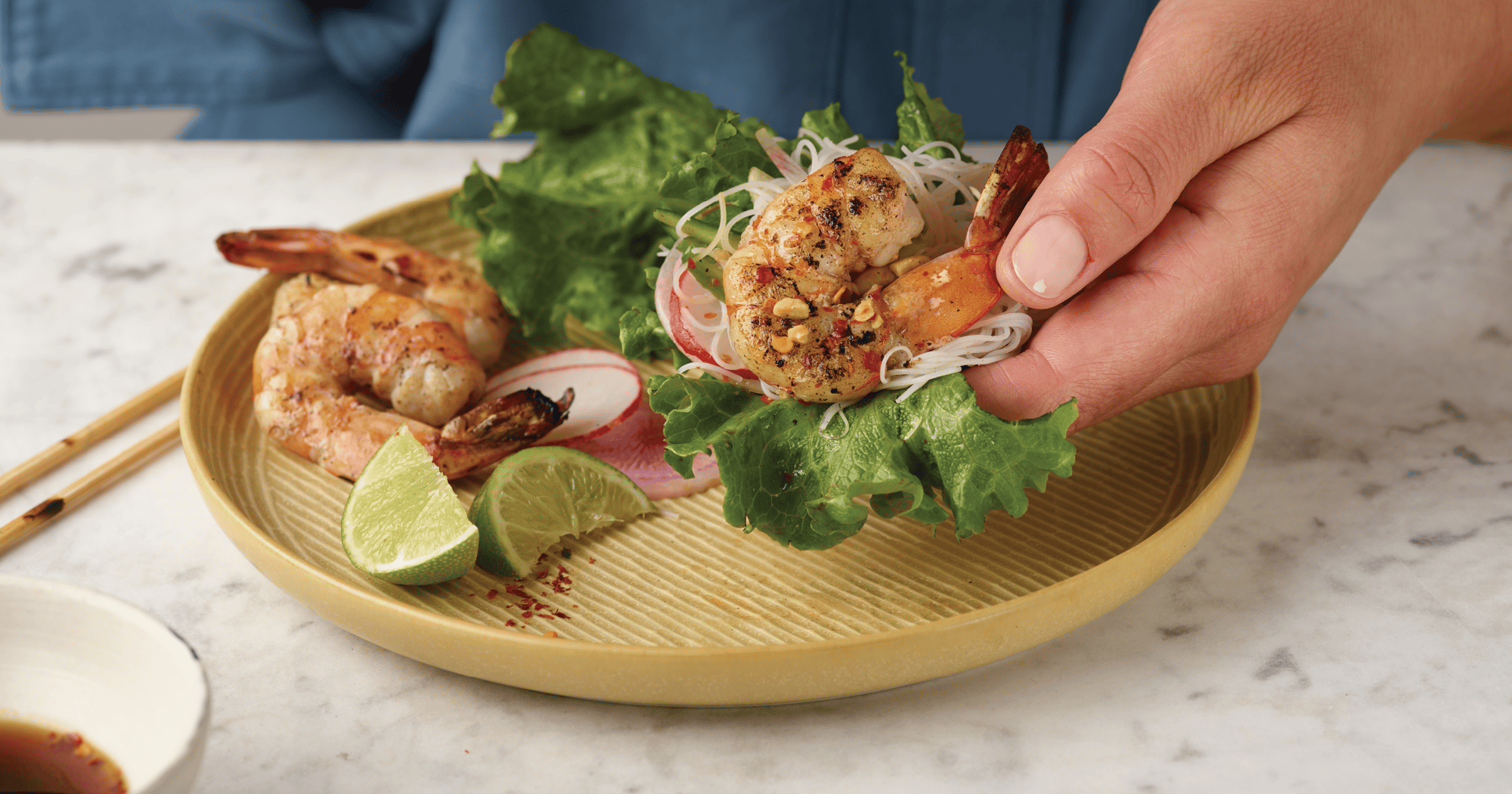 Shrimp Lettuce Wraps